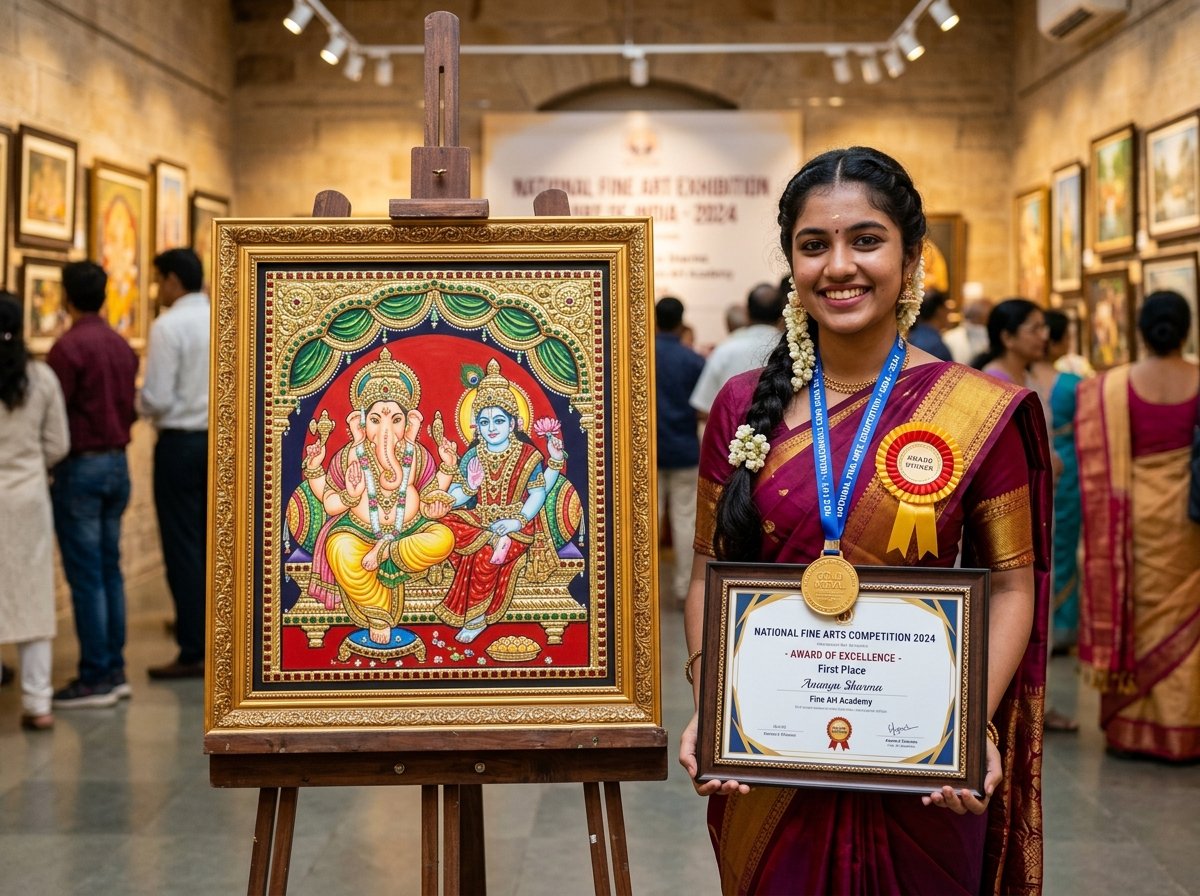 Chitran Student Gold Medal & First Position Certificate