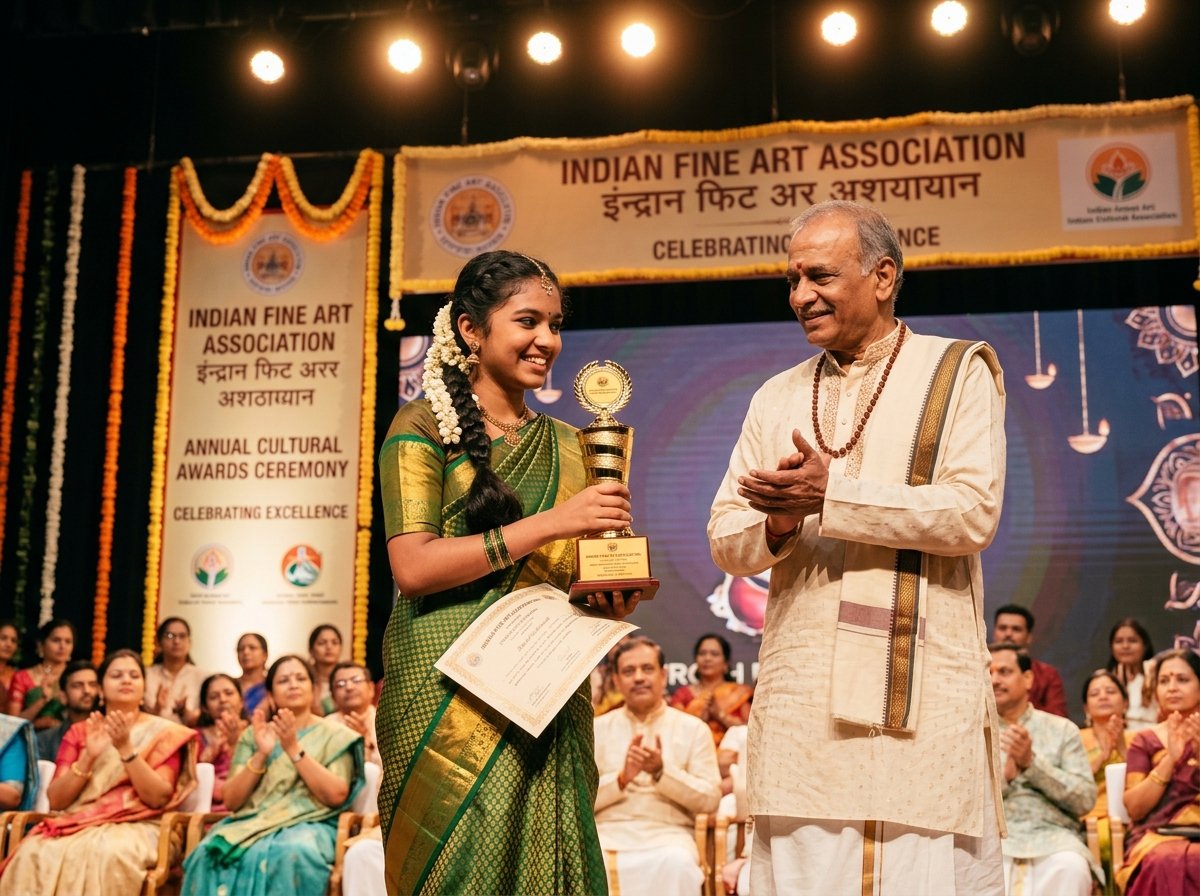 Chitran Institute National Award Felicitation on Auditorium Stage
