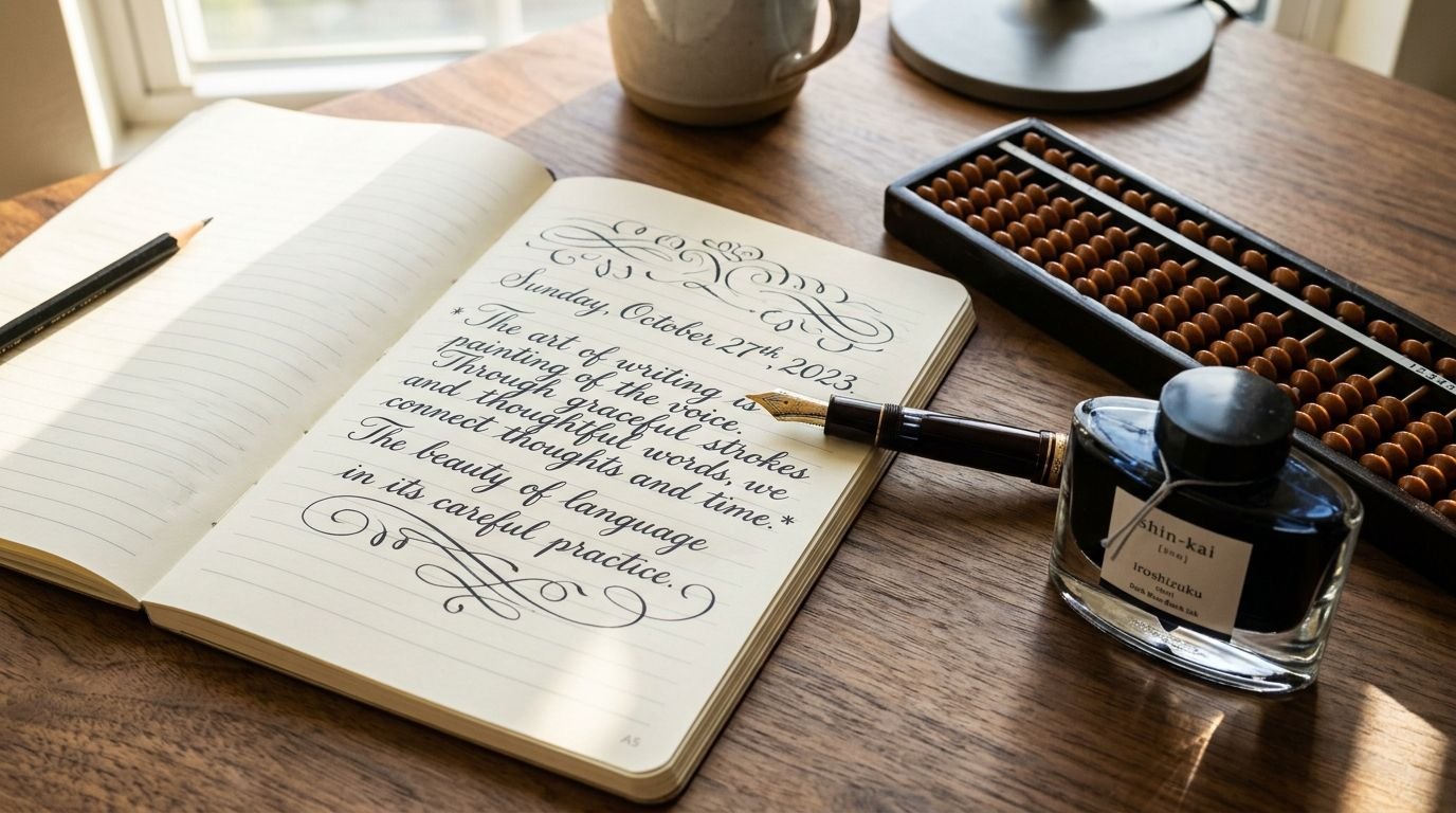 Ergonomic Handwriting Classroom