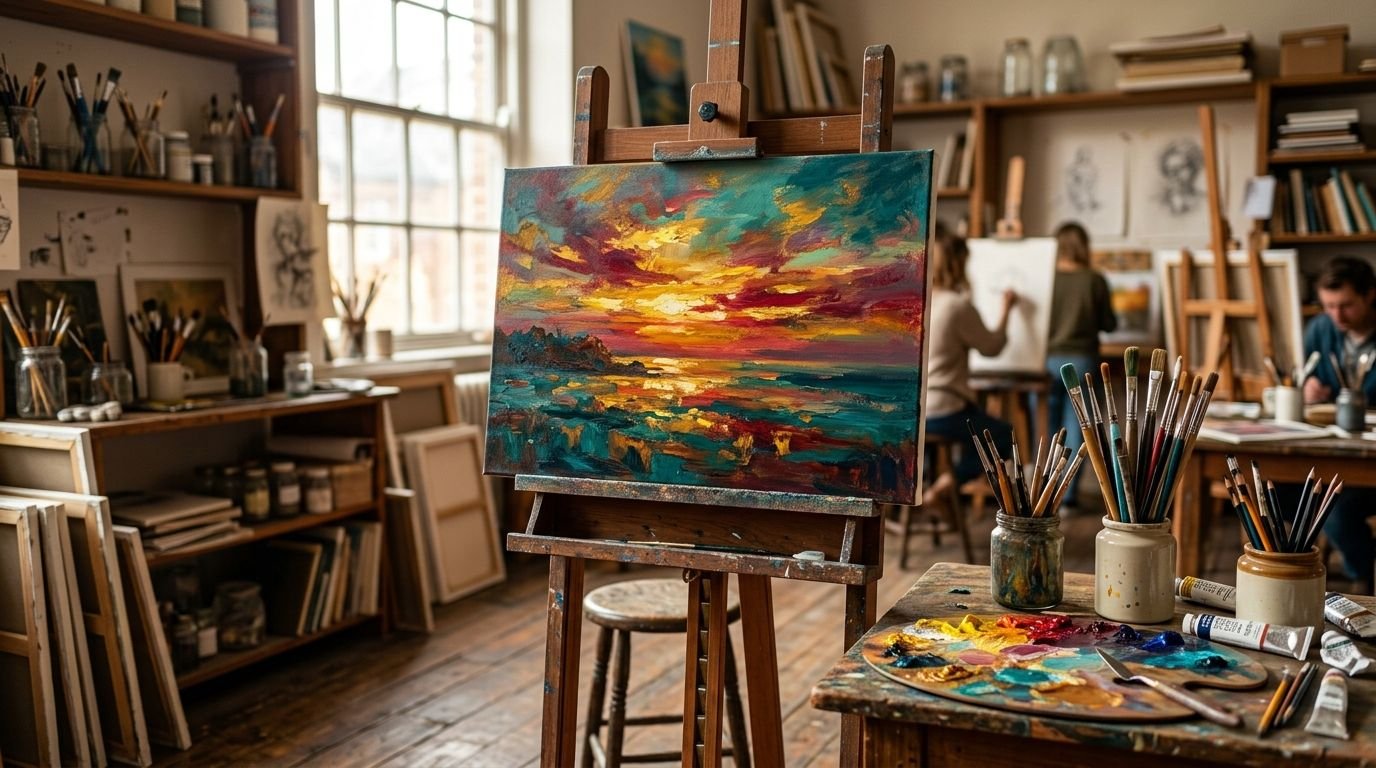 Palette Knife Acrylic Art Workshop