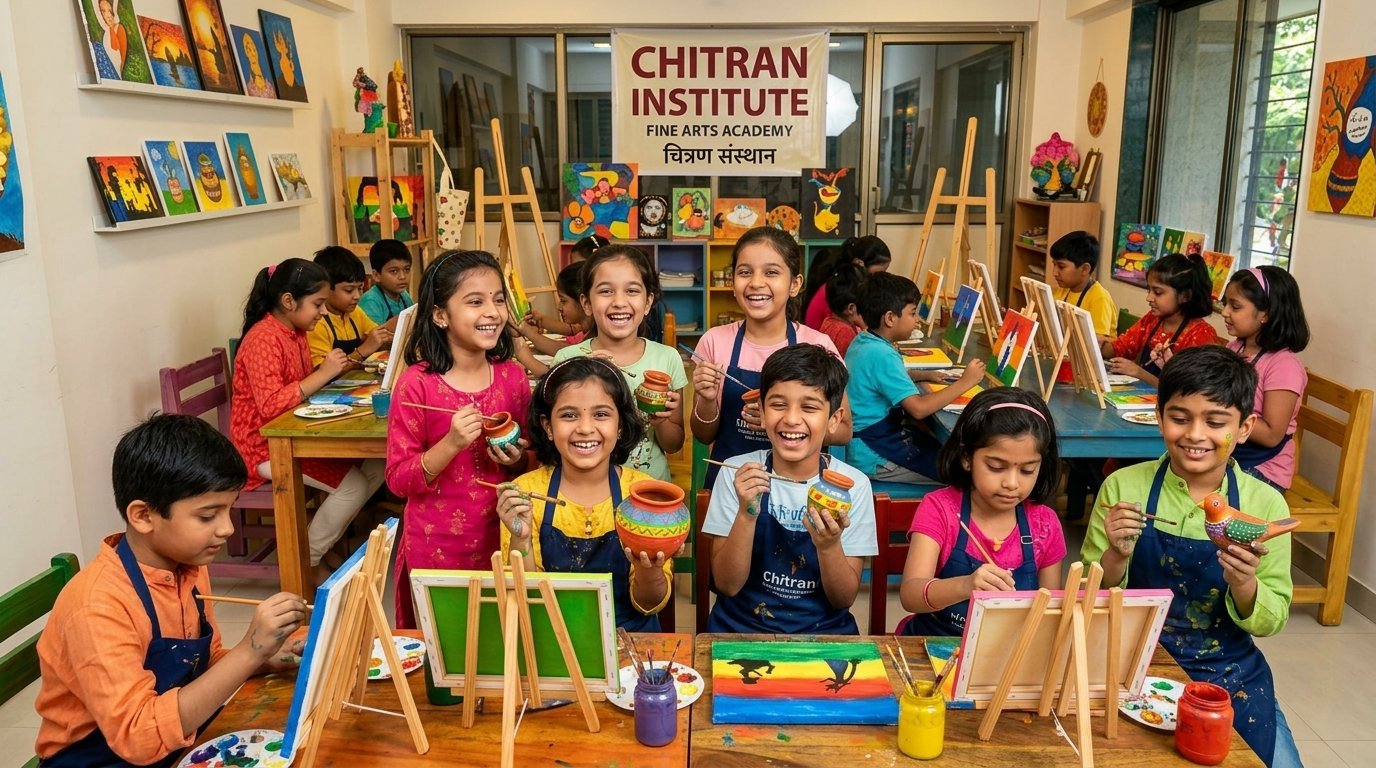 Eco-Friendly Ganesh Clay Modelling Workshop at Chitran Institute