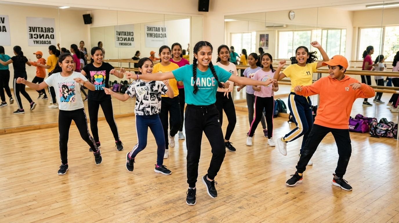 Kids and Adults Zumba Dance Fitness